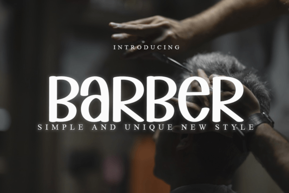 Barber: A Cool and Modern Handwritten Font for Every Creative Need