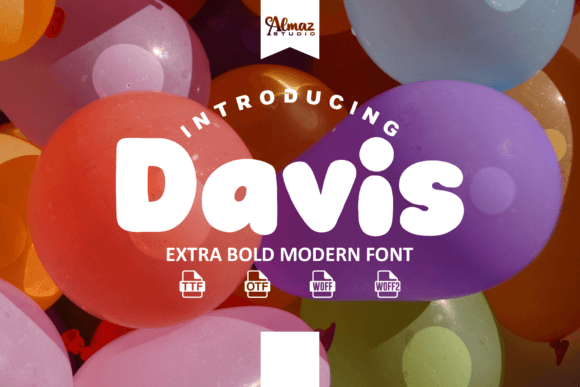 Davis Font: A Playful Retro Choice for Kids and Creative Projects