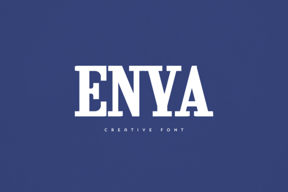 Discover the Elegance of Enya: A Versatile Font for Unique Typography