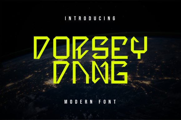 Dorsey Dang: A Modern Font with Original Touch for Your Design Needs