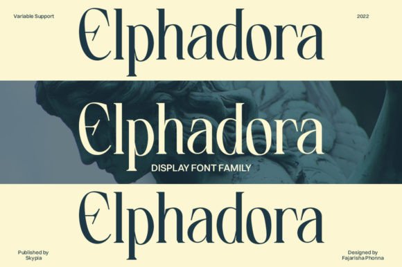 Elphadora: A Modern-Classic Font for Bold Design