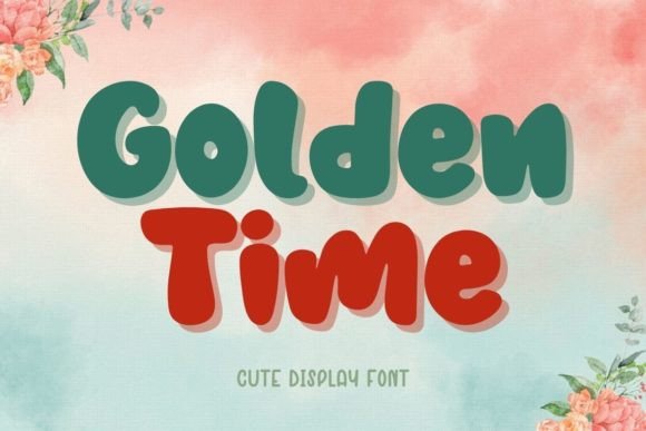 Golden Time: A Versatile Display Font for Enhancing Design Workflows