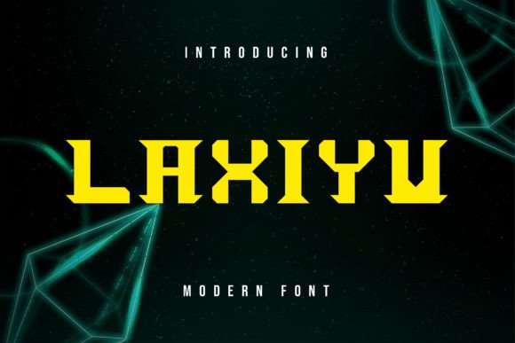 Laxiyu: A Unique Display Font for Creative Projects