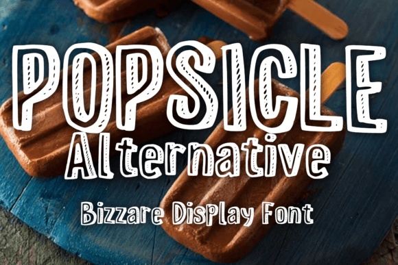 Popsicle Alternative: A Versatile Display Font for Creative Projects