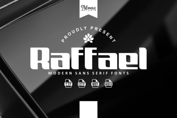 Raffael: A Versatile Font Merging Modern and Vintage Design