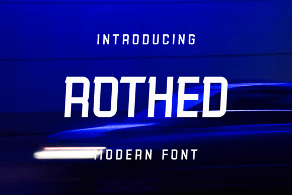 Rothed: The Bold, Beautiful Font for Impactful Designs