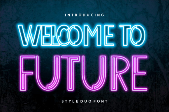 Welcome to Future: A Font for Visionary Design